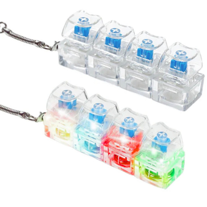 Llavero Antiestrés con Switches Mecánicos