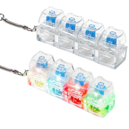 Llavero Antiestrés con Switches Mecánicos