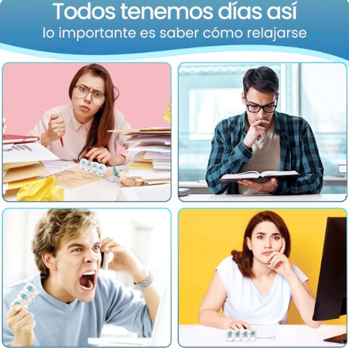 Llavero Antiestrés con Switches Mecánicos